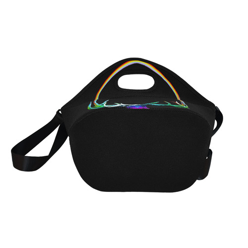 Rainbow Elk Neoprene Lunch Bag/Large (Model 1669)