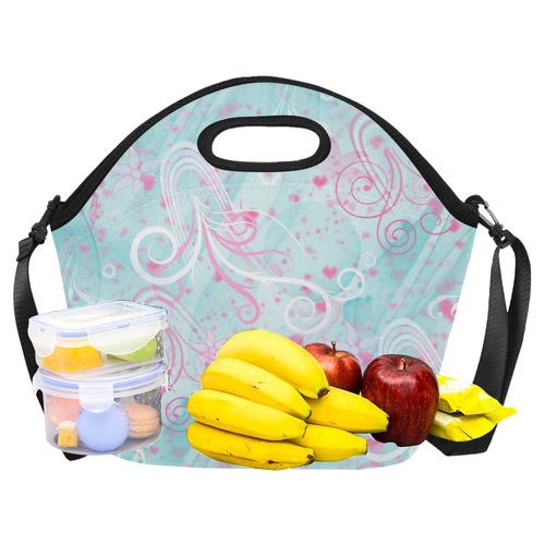 Ocean Love Neoprene Lunch Bag/Large (Model 1669)