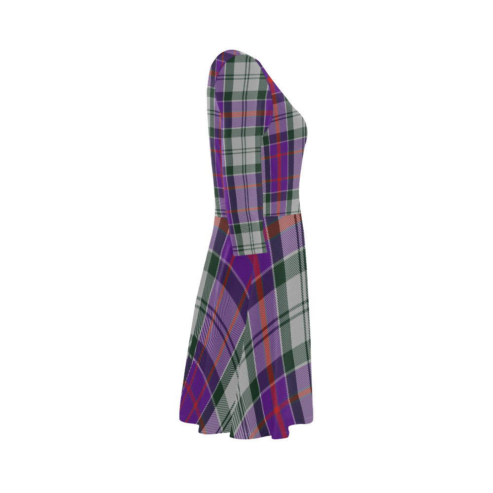 Culloden dress tartan 3/4 Sleeve Sundress (D23) ID D2082953
