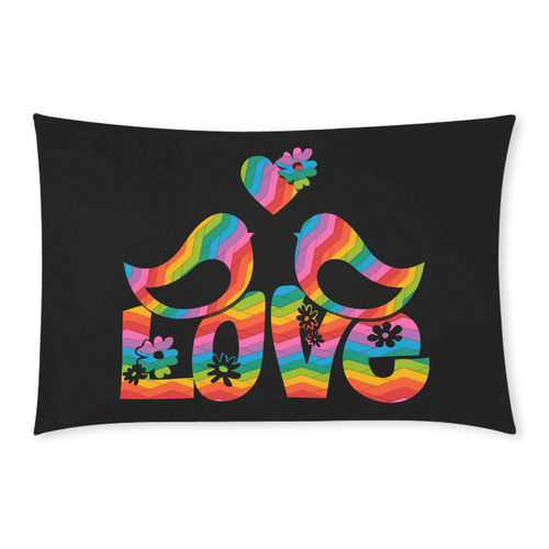 Love Birds with a Heart 3-Piece Bedding Set