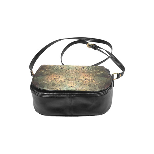 rainbow scales Classic Saddle Bag/Small (Model 1648)