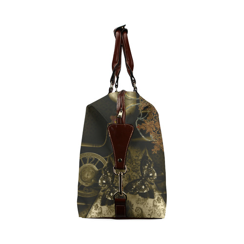 Wonderful noble steampunk design Classic Travel Bag (Model 1643) Remake