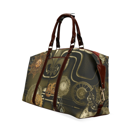 Wonderful noble steampunk design Classic Travel Bag (Model 1643) Remake