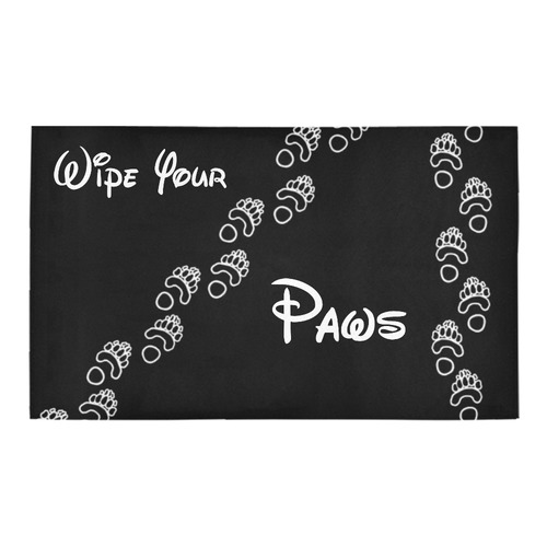 Wipe Your Paws Azalea Doormat 30" x 18" (Sponge Material)