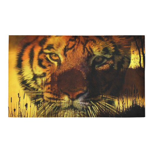 Tiger Face Azalea Doormat 30" x 18" (Sponge Material)
