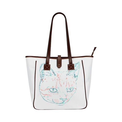 Tabby Kitten Classic Tote Bag (Model 1644)