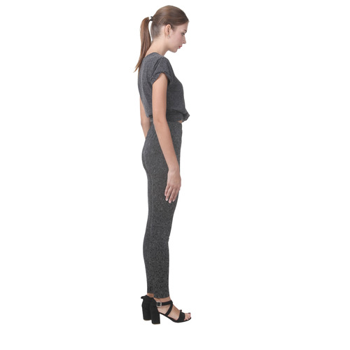Black Glitter Cassandra Women's Leggings (Model L01)
