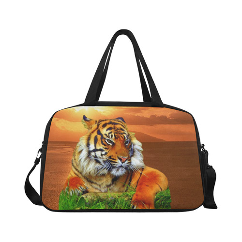 Sumatran Tiger Fitness Handbag (Model 1671)