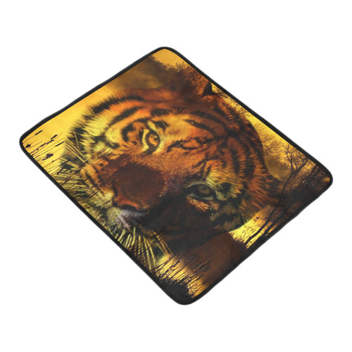 Tiger Face Beach Mat 78"x 60"