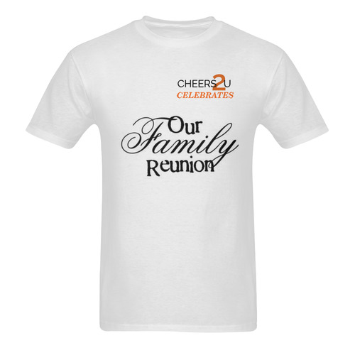 OUR FAMILY2 Men's T-Shirt in USA Size (Two Sides Printing)