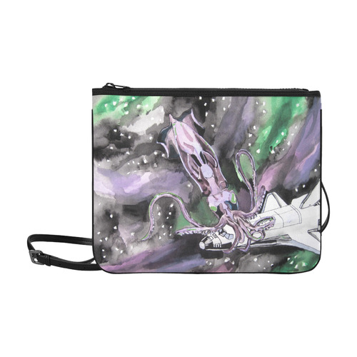 Space Kracken Slim Clutch Bag (Model 1668)