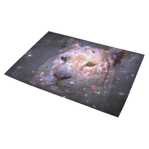 Tiger and Galaxy Azalea Doormat 30" x 18" (Sponge Material)