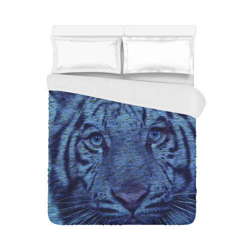 Tiger and Water Duvet Cover 86"x70" ( All-over-print)