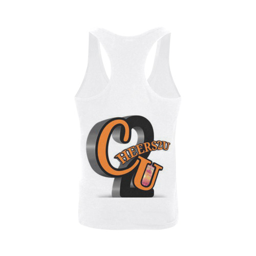 logo c2u Men's I-shaped Tank Top (Model T32)