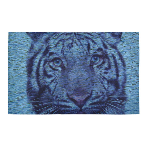 Tiger and Water Bath Rug 20''x 32''