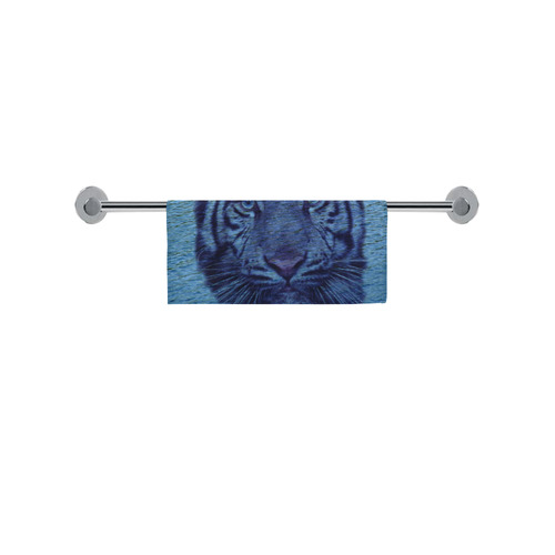 Tiger and Water Square Towel 13“x13”