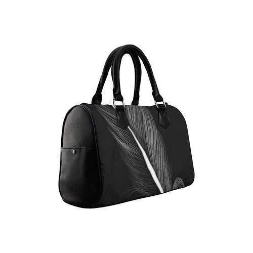 Feather Boston Handbag (Model 1621)