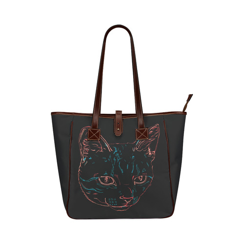 Tabby Kitty Classic Tote Bag (Model 1644)