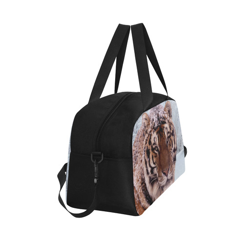 Tiger and Snow Fitness Handbag (Model 1671)