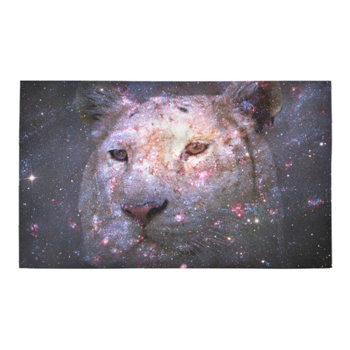 Tiger and Galaxy Azalea Doormat 30" x 18" (Sponge Material)