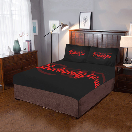 New Bed Set By: RW 3-Piece Bedding Set