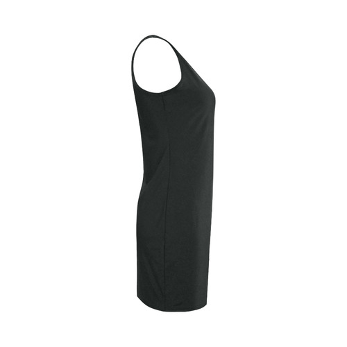 AAW101 BLACK Medea Vest Dress (Model D06)