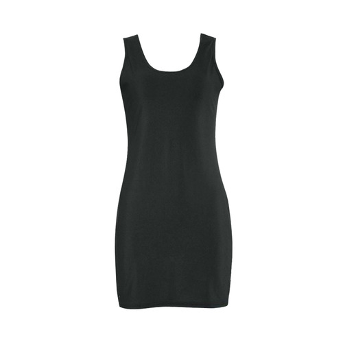 AAW101 BLACK Medea Vest Dress (Model D06)