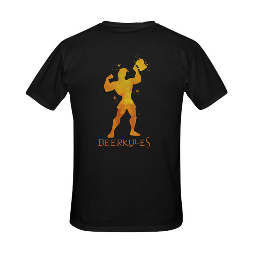 Strong Herkules loves Beer Men's Slim Fit T-shirt (Model T13)
