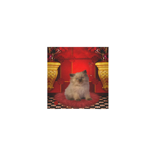Cute little kitten Square Towel 13“x13”