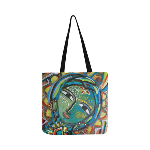 Green Goddess Reusable Shopping Bag Model 1660 (Two sides)