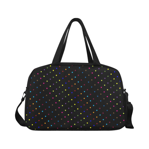 Dots & Colors Modern, Colorful pattern design Fitness Handbag (Model 1671)