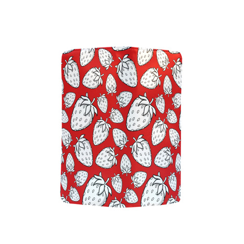 Ghostberries on red Men's Clutch Purse （Model 1638）