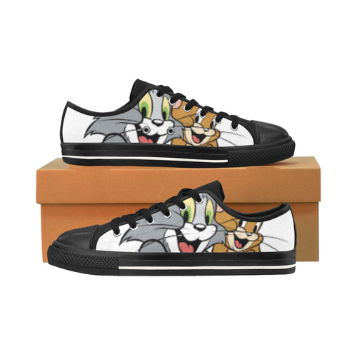 New Tom & Jerry LowTop By.RW Men's Classic Canvas Shoes/Large Size (Model 018)