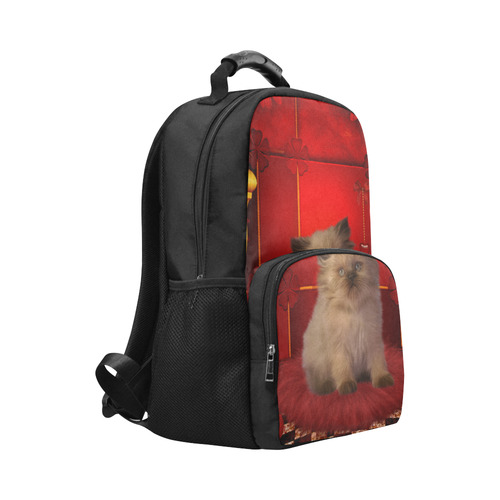 Cute little kitten Unisex Laptop Backpack (Model 1663)