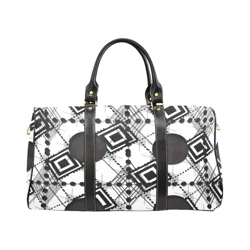 Afri Print New Waterproof Travel Bag/Large (Model 1639)