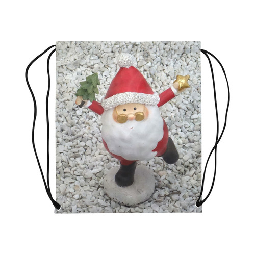 Cute little Santa by JamColors Large Drawstring Bag Model 1604 (Twin Sides)  16.5"(W) * 19.3"(H)