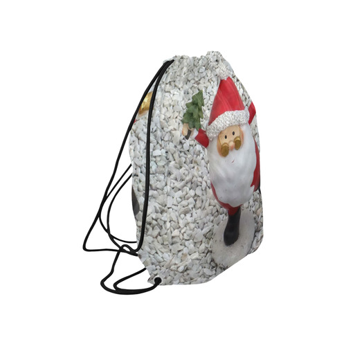 Cute little Santa by JamColors Large Drawstring Bag Model 1604 (Twin Sides)  16.5"(W) * 19.3"(H)