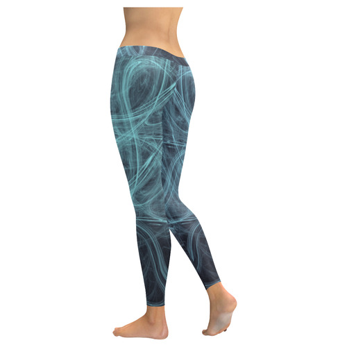 Untitled-1 copy 2 Women's Low Rise Leggings (Invisible Stitch) (Model L05)