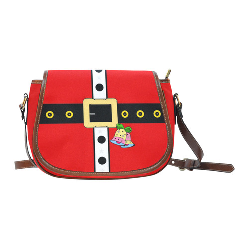 Santa Belt by Nico Bielow Saddle Bag/Large (Model 1649)