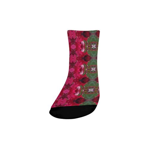 Christmas Wrap Designed Quarter Socks Quarter Socks