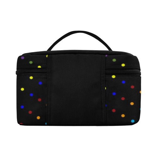 Dots & Colors Modern, Colorful pattern design Cosmetic Bag/Large (Model 1658)