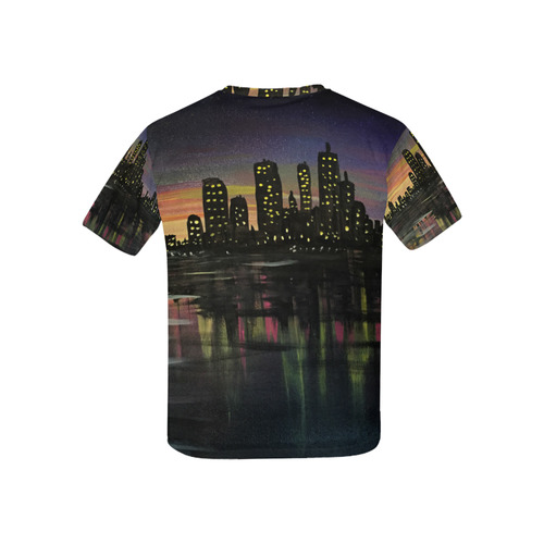 City Lights Kids' All Over Print T-shirt (USA Size) (Model T40)