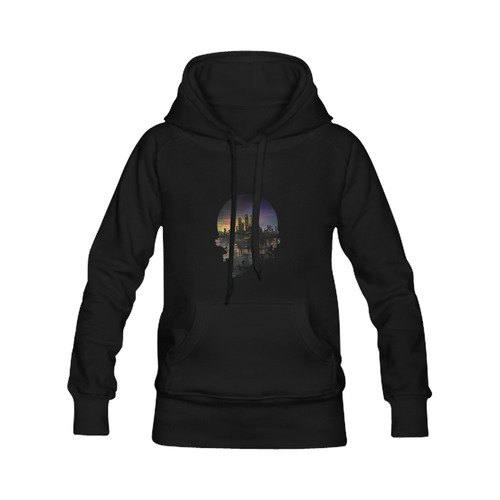 City Lights Women's Classic Hoodies (Model H07)