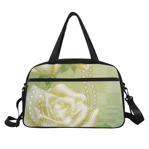 Beautiful soft green roses Fitness Handbag (Model 1671)