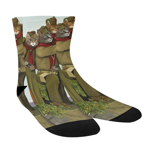 Are You PURRpared for the Adventure of Your Lives? Crew Socks