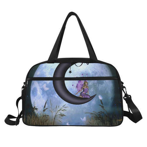 Wonderful fairy on the moon Fitness Handbag (Model 1671)