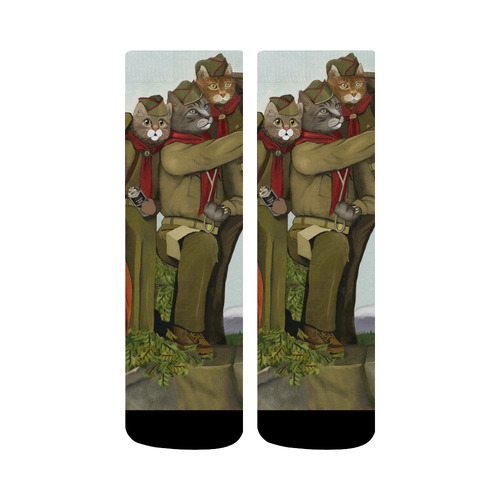 Are You PURRpared for the Adventure of Your Lives? Crew Socks