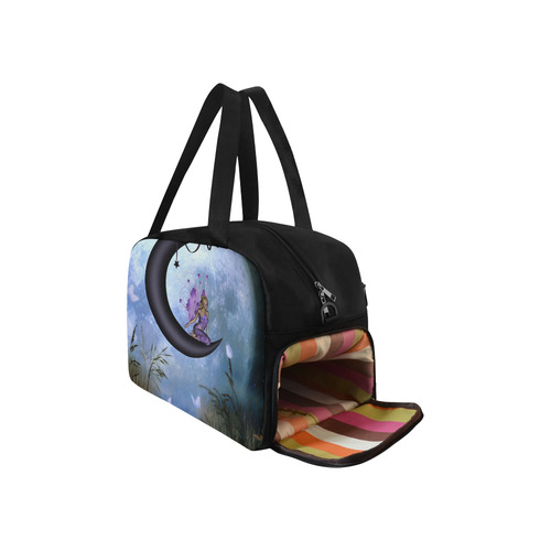 Wonderful fairy on the moon Fitness Handbag (Model 1671)