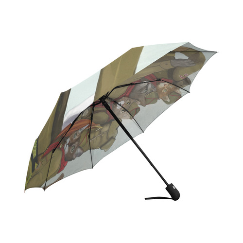 Are You PURRpared Foldable Umbrella Auto-Foldable Umbrella (Model U04)