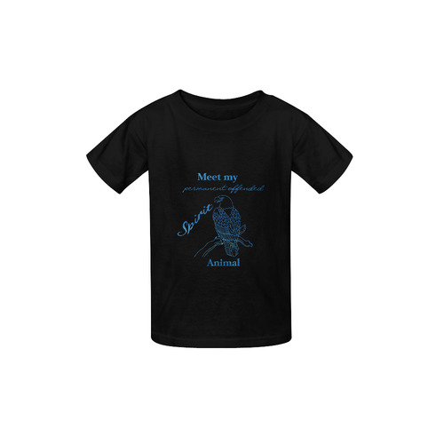 Spirit Animal - Offended Eagle Kid's  Classic T-shirt (Model T22)